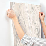 Wallpaper Liquid Marble Wallpaper // Pink