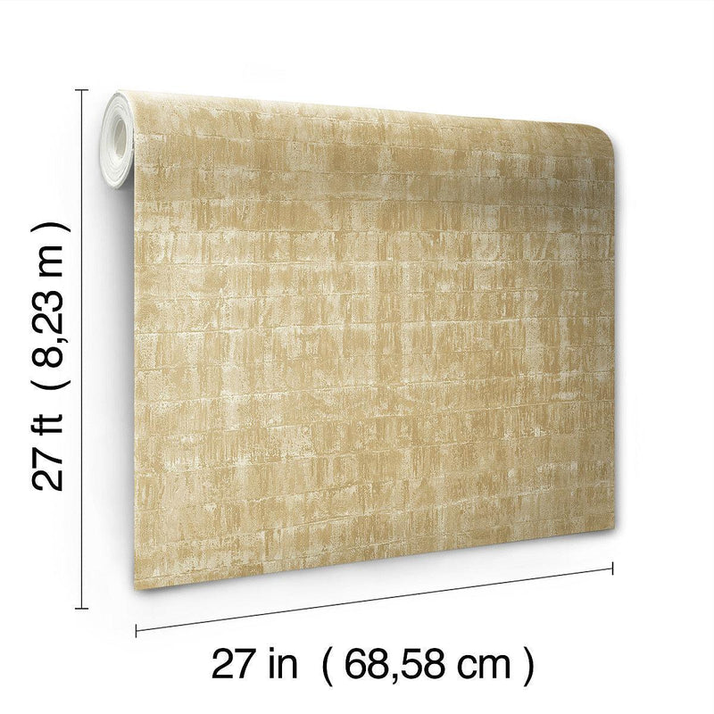 Wallpaper Liquid Metal Wallpaper // Gold 