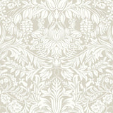 Wallpaper Lockwood Damask Wallpaper // Beige