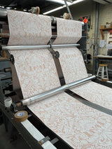 Wallpaper Lockwood Damask Wallpaper // Blush