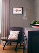 Wallpaper Lofty Peaks Wallpaper // Dark Grey