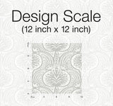 Wallpaper Lotus Palm Wallpaper // Grey