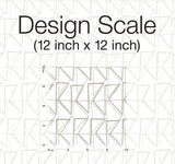 Wallpaper Love Triangles Peel & Stick Wallpaper // Gold Metallic