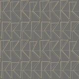Wallpaper Love Triangles Peel & Stick Wallpaper // Grey Metallic