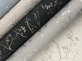 Wallpaper Luminous Branches Wallpaper // Cream & Gold