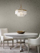 Wallpaper Luminous Branches Wallpaper // Grey & Silver