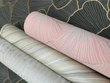 Wallpaper Luminous Gingko Wallpaper // Coral