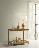 Wallpaper Luminous Ginkgo Wallpaper // White & Cream