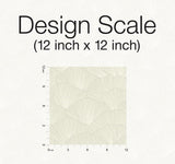 Wallpaper Luminous Ginkgo Wallpaper // White & Cream