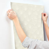 Wallpaper Luminous Ginkgo Wallpaper // White & Cream