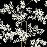 Wallpaper Lunaria Silhouette Wallpaper // Black & White
