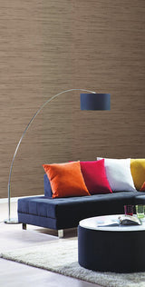 Wallpaper Lustrous Grasscloth Wallpaper // Yellow