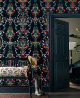 Wallpaper Luxembourg Peel & Stick Wallpaper // Black