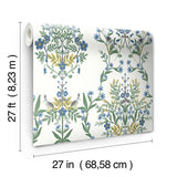 Wallpaper Luxembourg Wallpaper // White & Blue