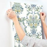 Wallpaper Luxembourg Wallpaper // White & Blue