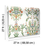 Wallpaper Luxembourg Wallpaper // White & Green