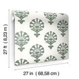 Wallpaper Luxor Wallpaper // Green