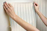 Wallpaper Magnolia Home Handloom Peel & Stick Wallpaper // Baby Blue