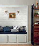 Wallpaper Magnolia Home Shiplap Peel & Stick Wallpaper // White