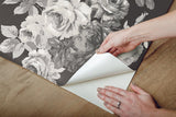 Wallpaper Magnolia Home Tea Rose Peel & Stick Wallpaper // Black & White