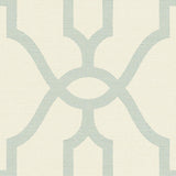 Wallpaper Magnolia Home Woven Trellis Peel & Stick Wallpaper // Beige & Blue