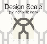 Wallpaper Magnolia Home Woven Trellis Peel & Stick Wallpaper // Grey