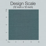 Wallpaper Makasa Sisal Wallpaper // Dark Teal