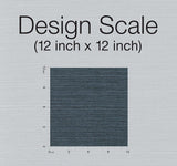 Wallpaper Makasa Sisal Wallpaper // Indigo