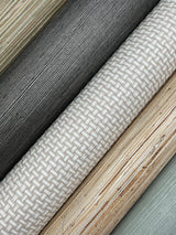 Wallpaper Makasa Sisal Wallpaper // Light Blue