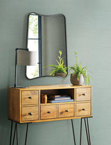 Wallpaper Makasa Sisal Wallpaper // Light Blue