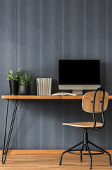 Wallpaper Market Stripe Wallpaper // Navy