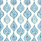Wallpaper Marketplace Motif Wallpaper // White & Blue
