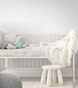 Wallpaper Matchstick Peel & Stick Wallpaper // White