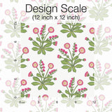 Wallpaper Meadow Flowers Wallpaper // White & Rose