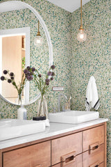 Wallpaper Meadow Wallpaper // Green