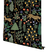 Wallpaper Menagerie Peel & Stick Wallpaper // Black