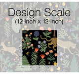 Wallpaper Menagerie Peel & Stick Wallpaper // Black