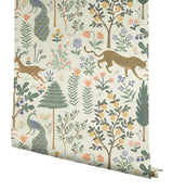 Wallpaper Menagerie Peel & Stick Wallpaper // Cream