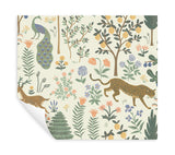 Wallpaper Menagerie Peel & Stick Wallpaper // Cream