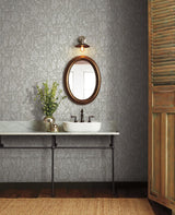Wallpaper Menagerie Toile Wallpaper // Black