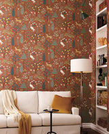 Wallpaper Menagerie Wallpaper // Brown