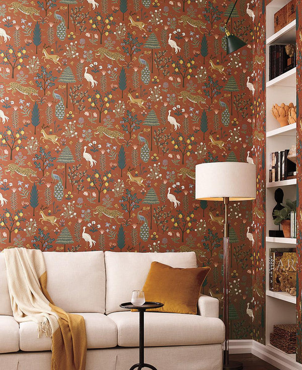 Wallpaper Menagerie Wallpaper // Brown