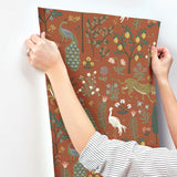 Wallpaper Menagerie Wallpaper // Brown