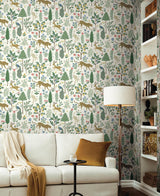 Wallpaper Menagerie Wallpaper // White & Brown