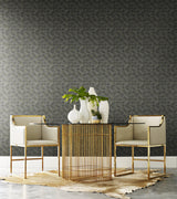 Wallpaper Mermaid Scales Wallpaper // Grey & Silver