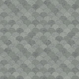 Wallpaper Mermaid Scales Wallpaper // Grey & Silver