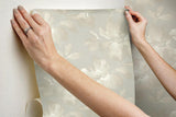 Wallpaper Midnight Blooms Peel & Stick Wallpaper // Neutral