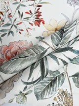Wallpaper Midsummer Floral Wallpaper // Beige & Green