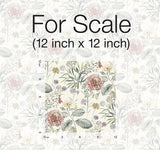 Wallpaper Midsummer Floral Wallpaper // Coral