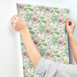 Wallpaper Midsummer Floral Wallpaper // Pink